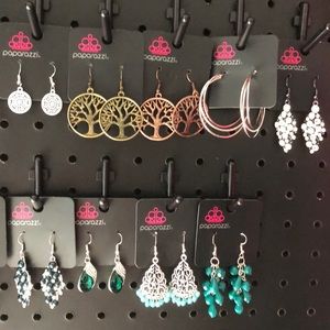 CLEARANCE SALE!!!!! 9 pairs of earrings